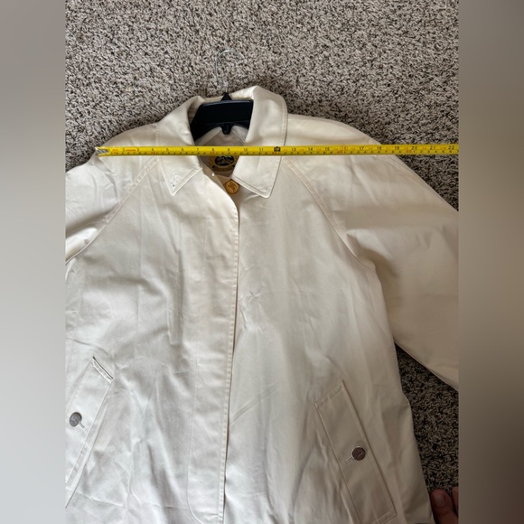 Burberrys London Vintage Trench Coat Nova Check Beige/Cream Plaid - Picture 15 of 16